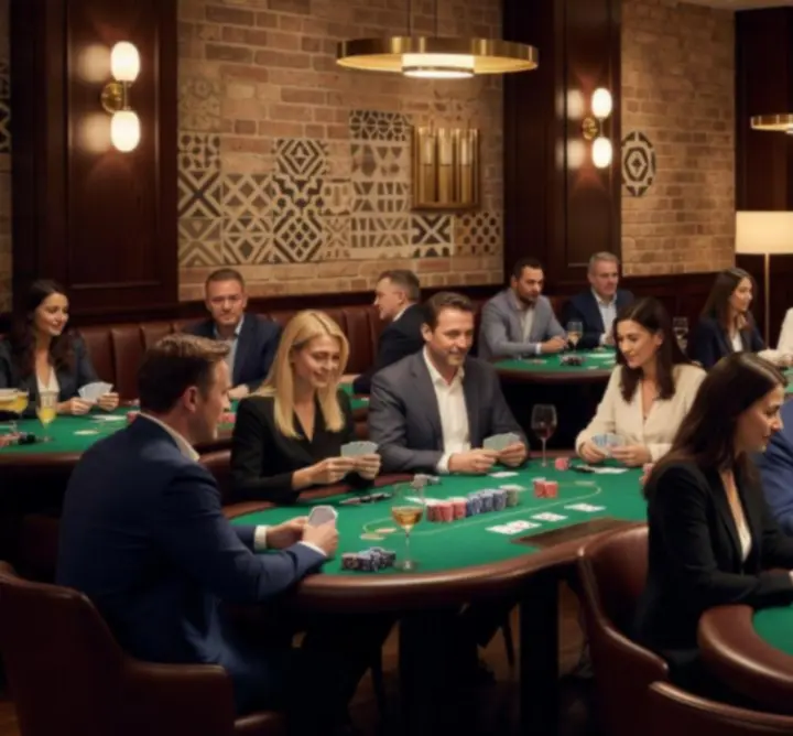 Večerní pokerový večer v elegantním prostředí VECERNI SCENA